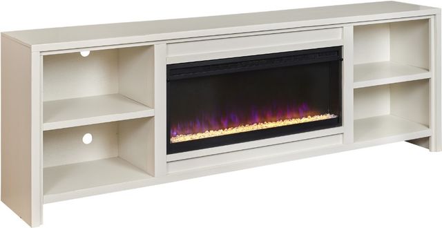 aspenhome® Tatum White 96" Fireplace Console-0