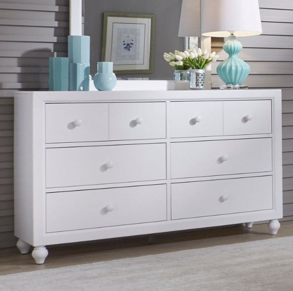 Liberty Furniture Cottage View White Youth Dresser-1