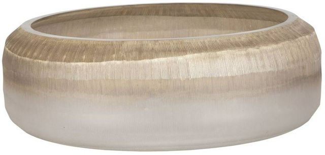 Uttermost® Ombra Bronze/Silver Bowl-2
