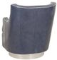 Fairfield® Customizable Libby Langdon Trident Swivel Chair with Nickel Base-3
