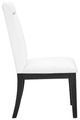 Steve Silver Co. Yves Rubbed Charcoal/White Dining Side Chair-3