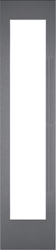 Gaggenau Vario Cooling Expressive Series 18" Dark Brushed Stainless Steel Frame Wine Column Door Panel, Left-Hinge-0