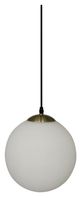 Moe's Home Collection Sol Antique Brass/White Pendant Light-1