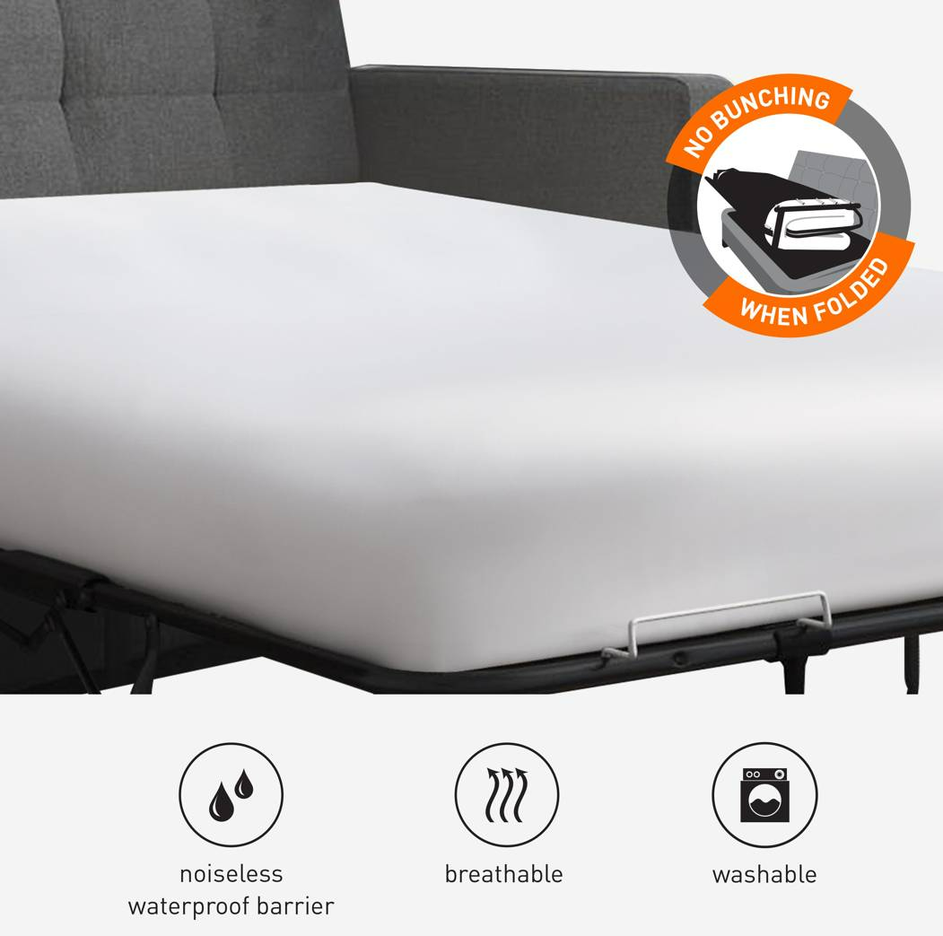 BEDGEAR iProtect Queen Sofa Bed Mattress Protector - Thumbnail 3