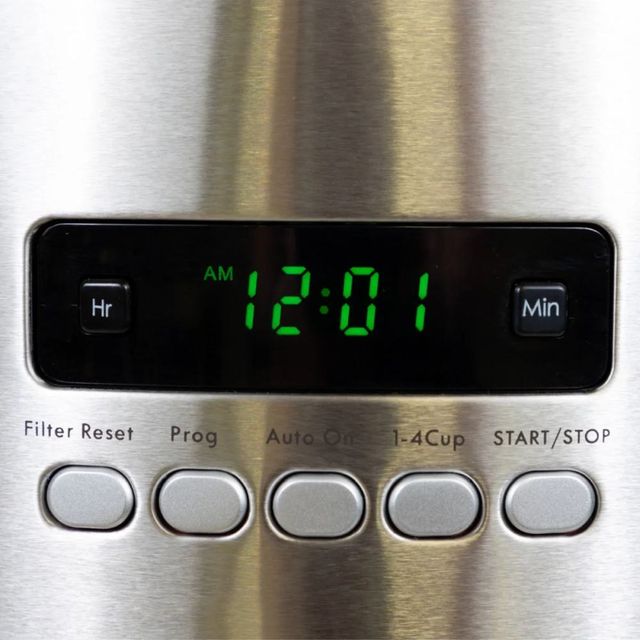 Kenmore® 12 Cup Red and Stainless Steel Aroma Control Countertop Coffee Maker-4