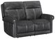 Flexsteel® Alexander Weathered Gray Power Reclining Loveseat with Power Headrest and Lumbar-0
