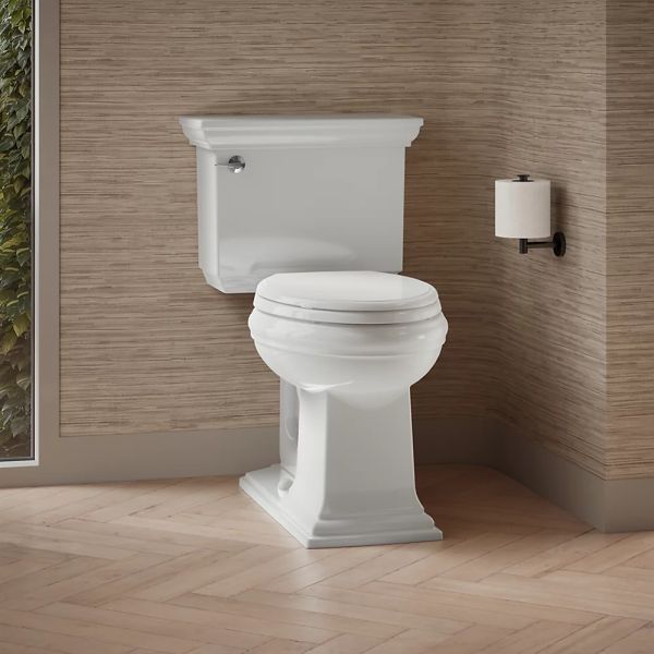 KOHLER® Memoirs® Stately White 2-Piece Chair-Height Elongated Toilet, 1.6 Gpf-2