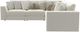 Jackson Furniture Ritzy 5-Piece Bone Sectional-2