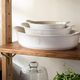 Magnolia Home by Joanna Gaines Emile Henry Modern Classics White 11" Sugar Baker-1