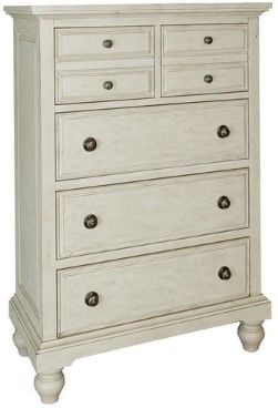 Liberty Furniture High Country 4-Piece Antique White Bedroom Set-3