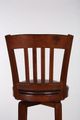 HH2 Home Canton Brown Swivel Bar Stool-2