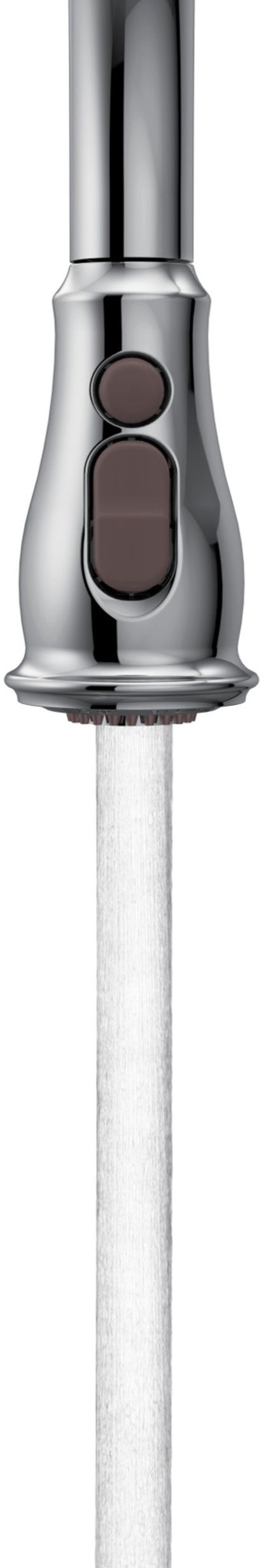 Moen® Brantford™ Chrome One-Handle High Arc Pulldown Kitchen Faucet-4