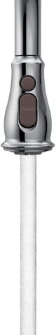 Moen® Brantford™ Chrome One-Handle High Arc Pulldown Kitchen Faucet-4