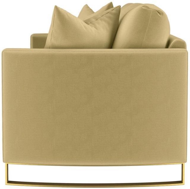 Coaster® Corliss Camel Upholstered Curved Track Arm Sofa-3