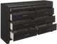 Mazin Furniture Cordelia Espresso Dresser-2