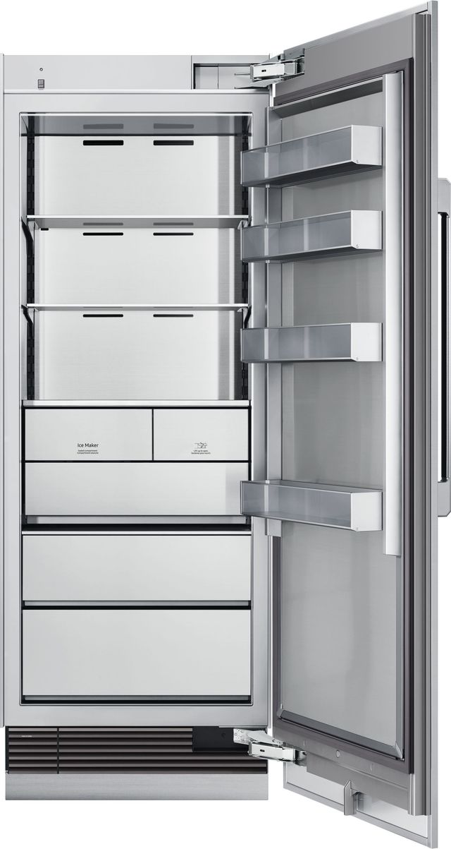 Dacor® Contemporary 17.6 Cu. Ft. Panel Ready Upright Freezer Column-3