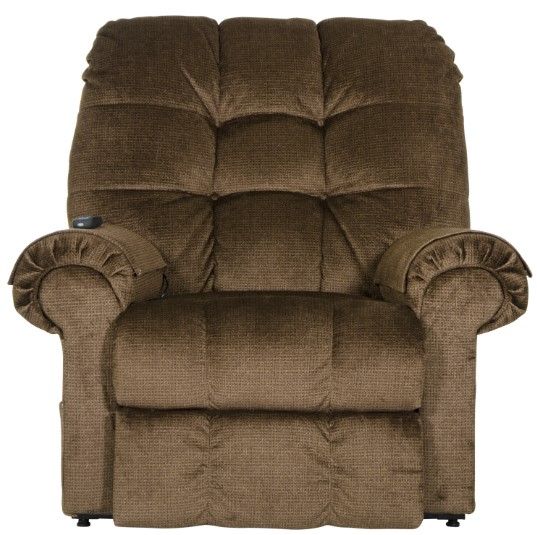 Catnapper® Omni Truffle Power Lift Full Lay Out Chaise Recliner-1