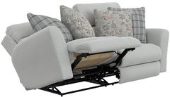 Catnapper® Chappy Pebble Manual Reclining Sofa