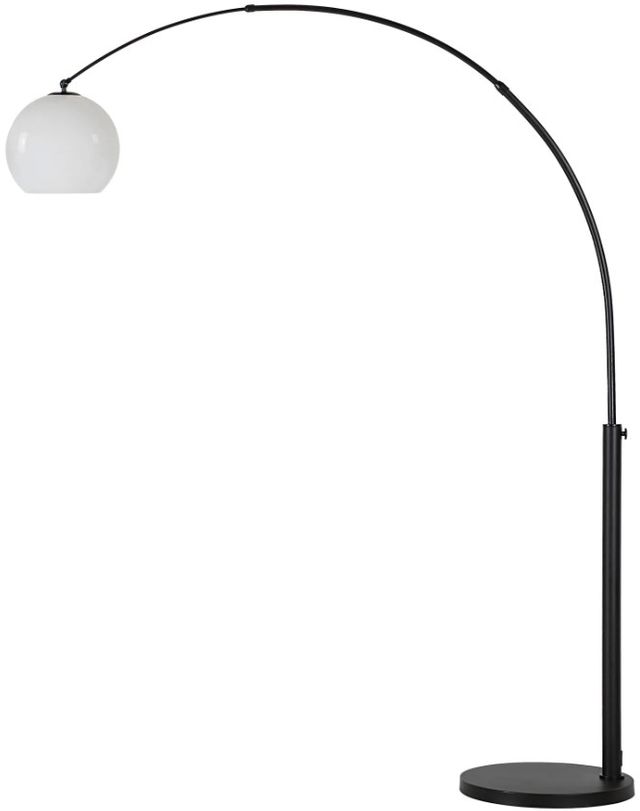 Renwil® Pura Matte Black Floor Lamp-0