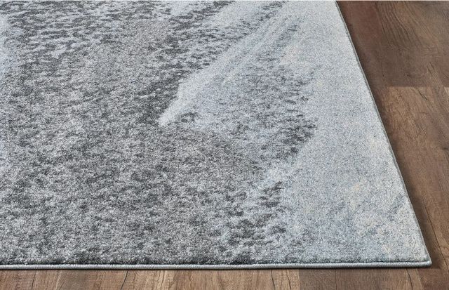 KAS Rugs Illusions Blue/Gray Mist 5'x8' Area Rug-1