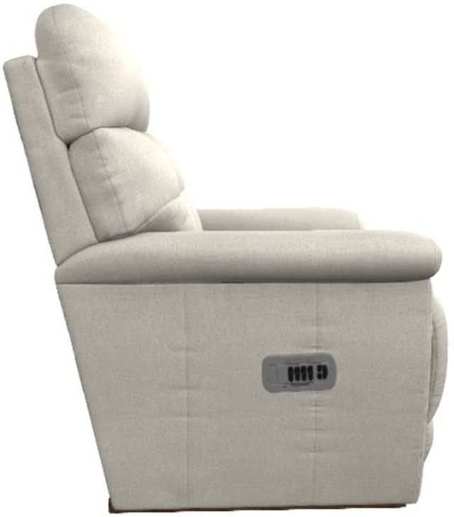 La-Z-Boy® Fulton Linen Power Rocking Recliner with Headrest and Lumbar-3