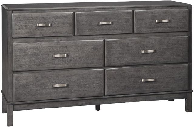 Signature Design by Ashley® Caitbrook 2-Piece Gray California King Storage Bed Set-2