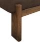 International Furniture Direct Balam Dark Brown/Stained Brown Ottoman-2