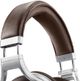 Denon® Brown Zebrawood Over-Ear Premium Headphones-1