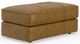iAmerica Caramel Camilla Leather Ottoman-0