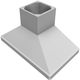 Vent-A-Hood® Euroline Pro 48" Stainless Steel Island Range Hood-1