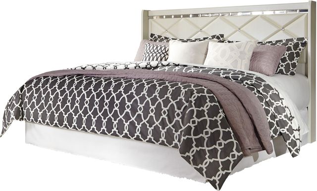 Signature Design by Ashley® Dreamur 5-Piece Champagne King/California King Panel Headboard Set-3