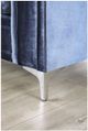 Furniture of America® Jodie Satin Blue Sofa-4