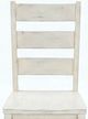 Sunny Designs™ Marina White Sand Ladderback Dining Chair with Turnbuckle-4