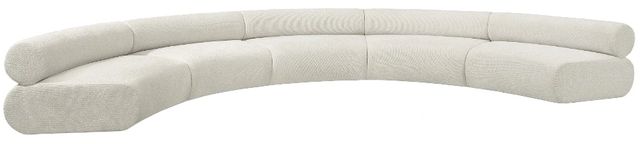 Meridian Furniture Bale 5-Piece Cream Modular Sectional-0