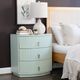 Powell® Ciarra Sage Green 3-Drawer Nightstand-1