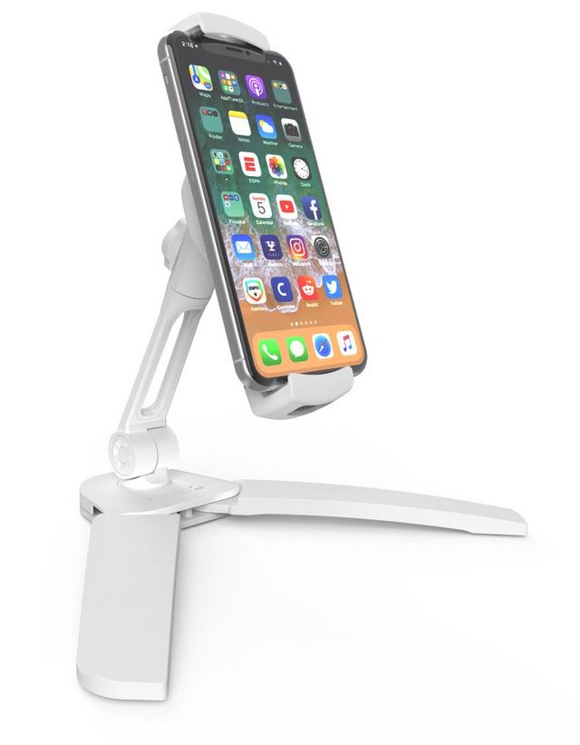 Kanto White Phone and Tablet Stand-3