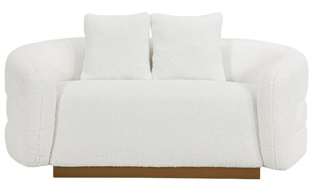 Homelegance® Novella White Loveseat-2