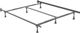 Titus Furniture Black 60"/78" Adjustable Bed Frame-0