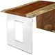 Fairfield® Live Edge Natural Guanacaste 54" Waterfall Desk-1