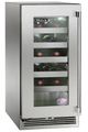Perlick® Signature Series Stainless Steel 15" Right Hinge Wine Cooler-0
