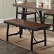 ACME Furniture Mariatu Black/Oak Bench-4