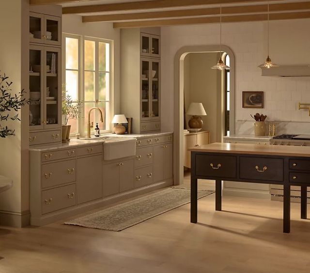 KOHLER® Audrine™ Dune 33" Undermount Single-Bowl Farmhouse Workstation Kitchen Sink-3