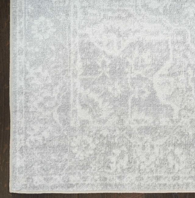 Nourison Home™ Astra Machine Washable Gray 5'x7' Style 1 Area Rug-4