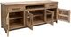 International Furniture Direct Natural Parota Brown 4-Door TV Stand-3