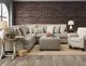 Corinthian Furniture Bryant 2-Piece Raffia Curved Sectional-1