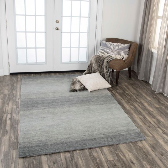 Rizzy Home Dune Charcoal 5' x 8' Rug-3