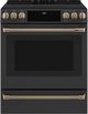Café™ Brushed Bronze Front Control Induction Knobs and Handle Kit-1