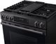 Samsung Bespoke 30" Matte Black Steel Smart Slide-In Gas Range with True Convection-3