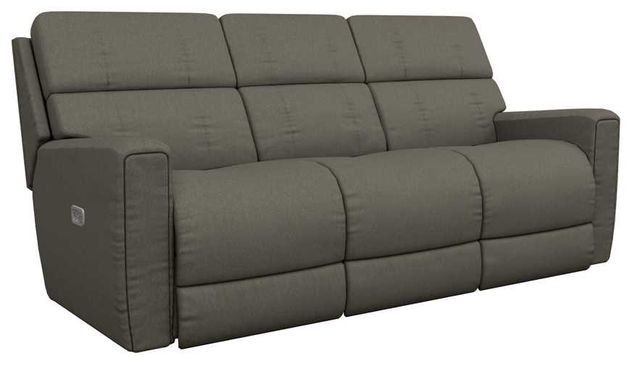 La-Z-Boy® Apollo Smoke Power Reclining Sofa with Headrest and Lumbar-0