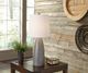 Signature Design by Ashley® Shavontae Gray Poly Table Lamp-5